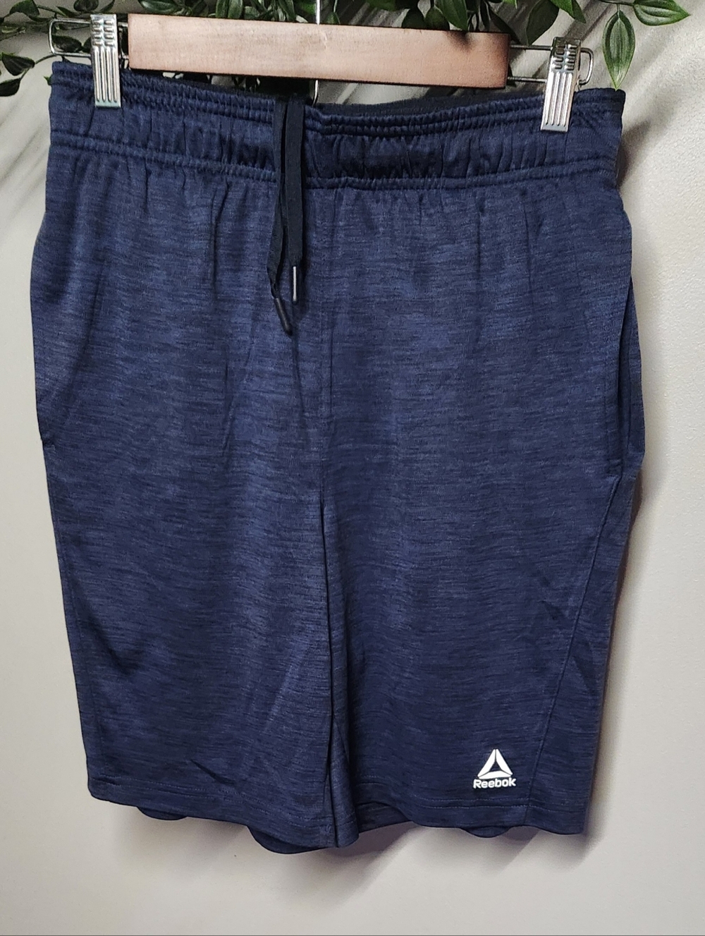 Reebok Men's Navy Basketball Athlectic Shorts